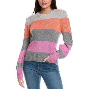 &Isla Womens  Seren Wool & Cashmere-Blend Sweater, Pink